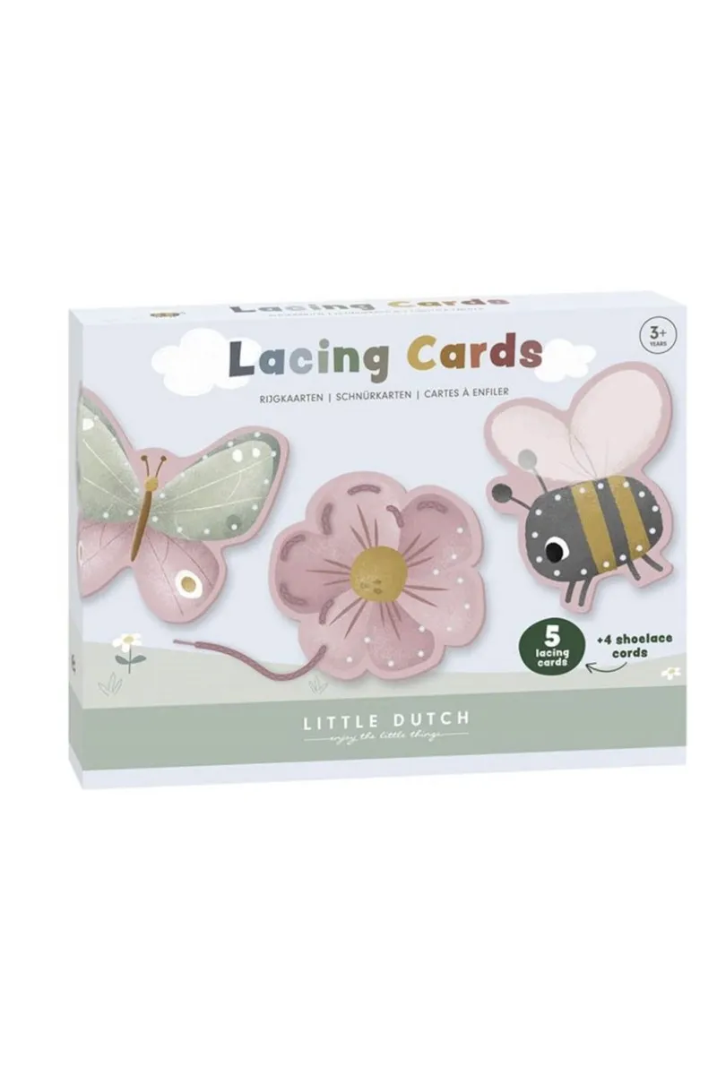 Cartes À Lacets - Flowers & Butterflies