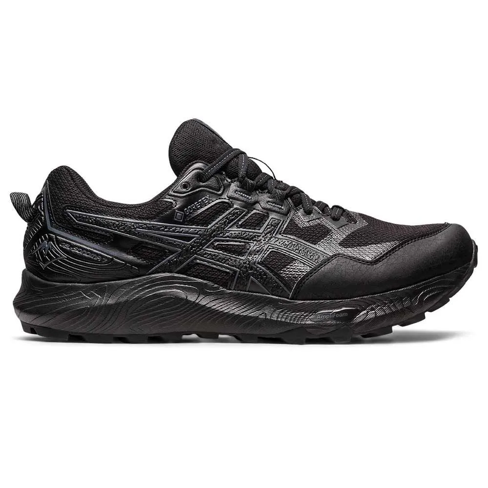 Chaussures trail running Asics Femme| Asics Gel-Sonoma 7 G-TX M Black/Carrier Grey pour Femme