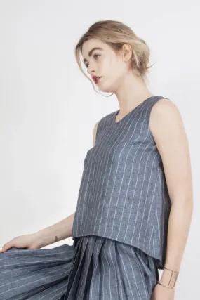 CROP TOP À RAYURES – Label AÉ Paris