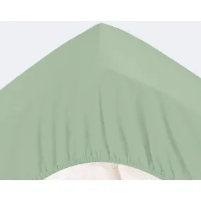 Drap-housse Grands Bonnets en jersey vert clair | 3 Suisses