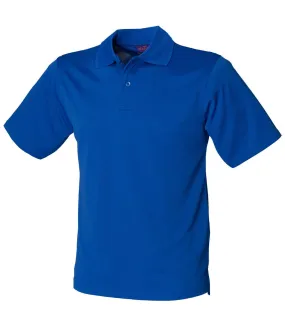 Polo à manches courtes homme bleu marine Henbury