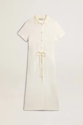 Robe polo en maille de jersey de coton | Golden Goose