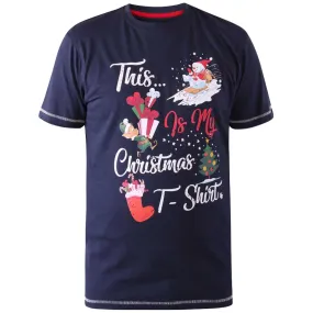 T-shirt de noël Grande Taille pour Homme Fort