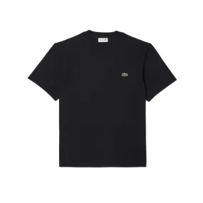 T-SHIRT LACOSTE CLASSIC FIT EN JERSEY DE COTON NOIR