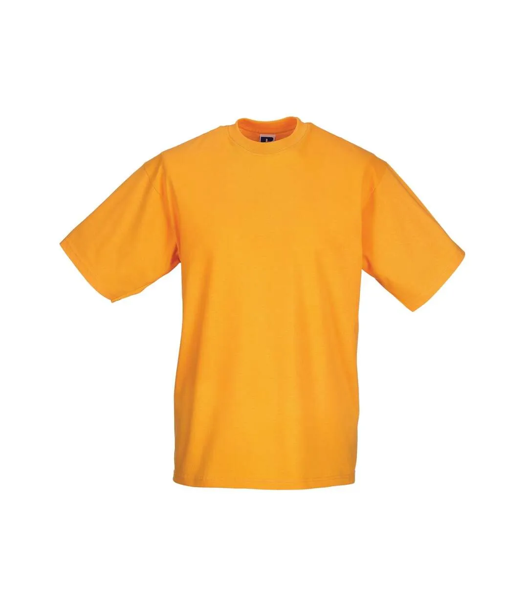 T-shirt à manches courtes homme jaune Russell