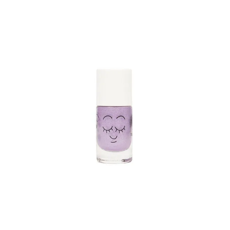 Vernis Enfant Violet Pailleté Piglou - Nailmatic